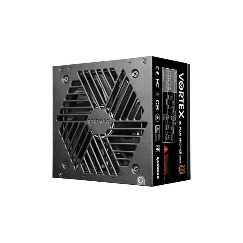 Raidmax PSU VORTEX 500W 80 Plus Bronze Non-Modular Power Supply - Image 6