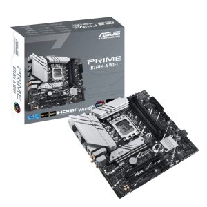 ASUS Prime B760M-A WIFI Motherboard – LGA1700 DDR5 Micro-ATX with Wi-Fi 6 at PC Galaxy