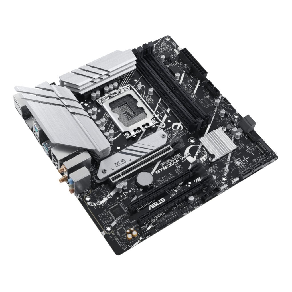 ASUS Prime B760M-A WIFI Motherboard – LGA1700 DDR5 Micro-ATX with Wi-Fi 6 at PC Galaxy - Image 3