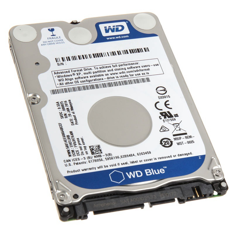 NEW WD Blue 500GB 2.5″ PC Mobile Hard Drive | PC Galaxy