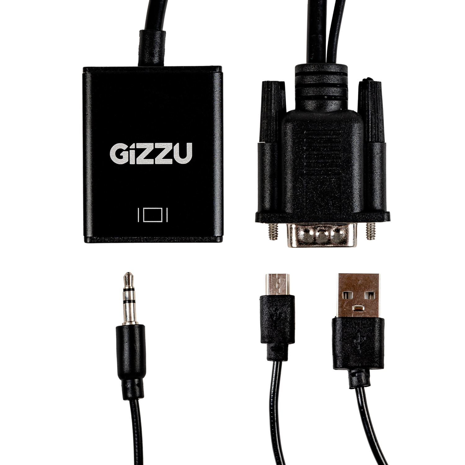 Gizzu 1080P VGA to HDMI Adapter with Audio - Image 3