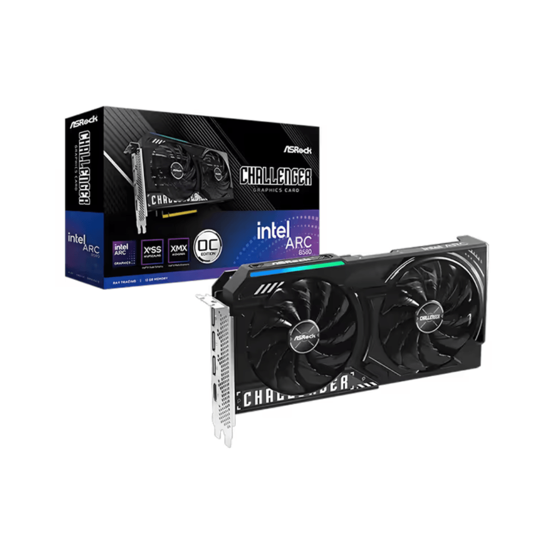 ASRock Intel Arc B580 Challenger OC graphics card at PC Galaxy