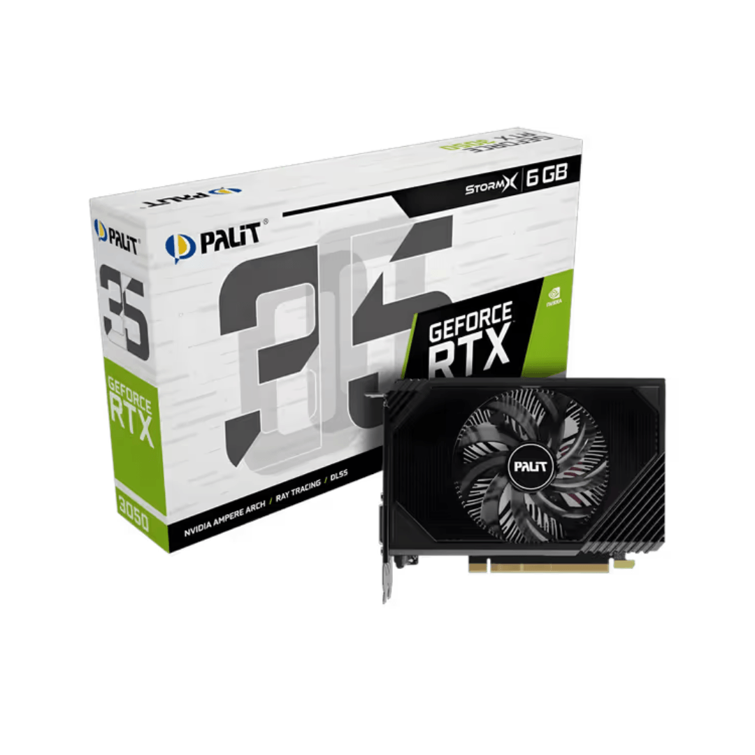Palit GeForce RTX 3050 StormX 6GB graphics card at PC Galaxy