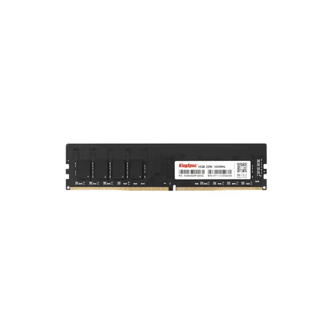 KingSpec 16GB DDR4 desktop memory module front view