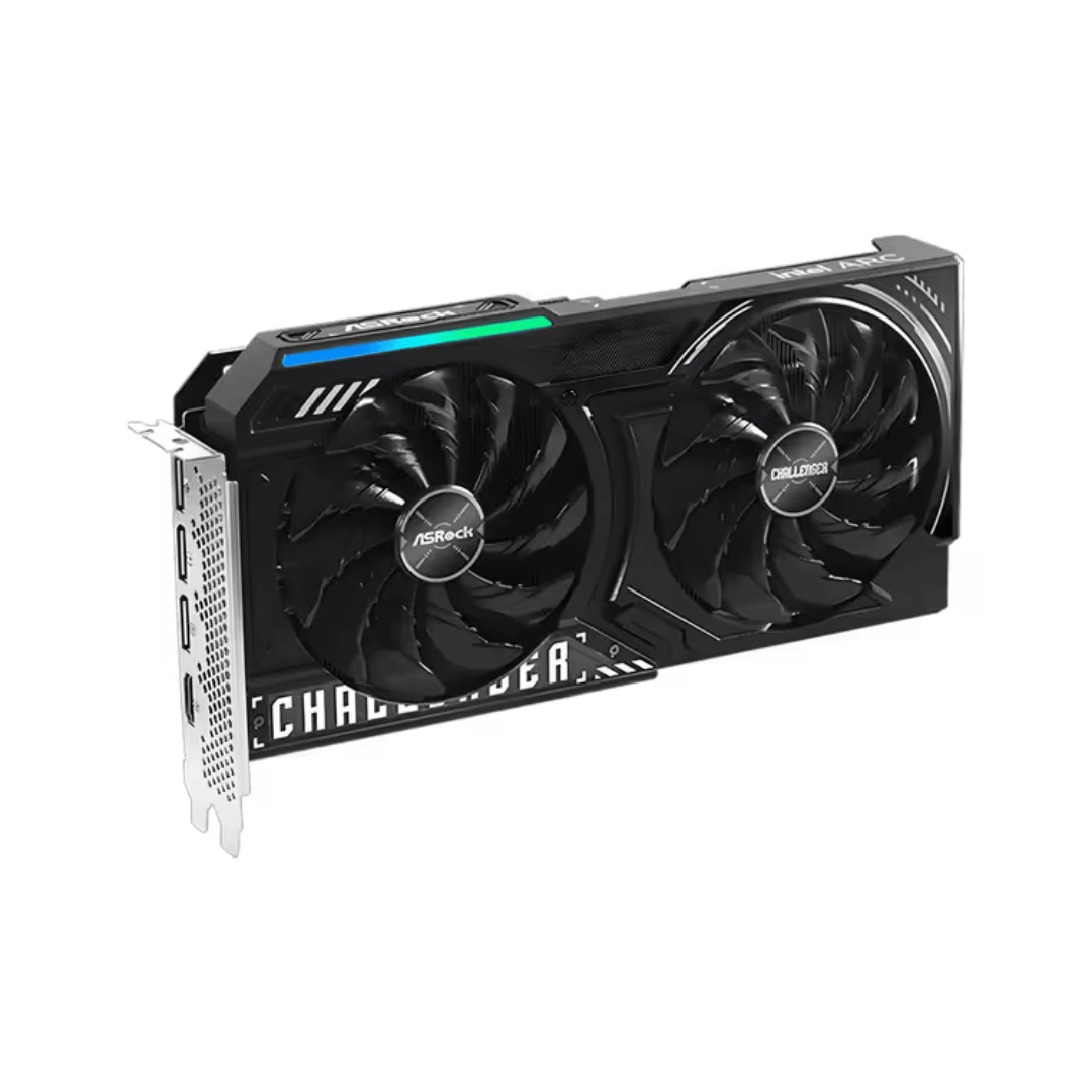 ASRock Intel Arc B580 Challenger OC 12GB GDDR6 graphics card