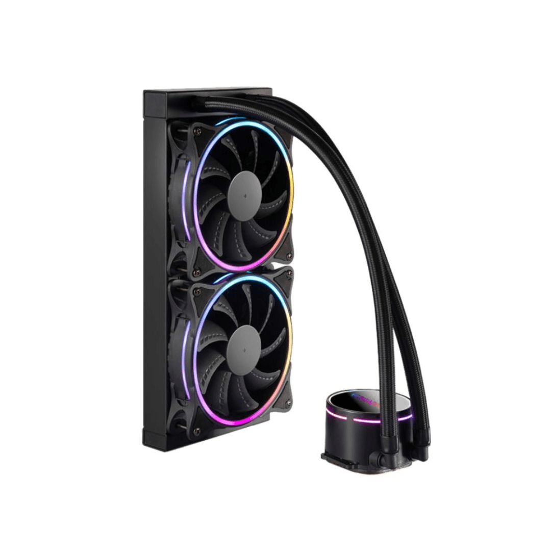 PCBuilder Hydro Chill 240mm ARGB liquid CPU cooler at PC Galaxy