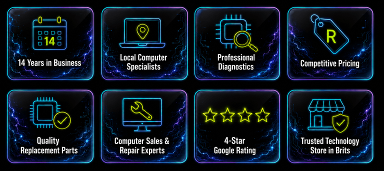 Why choose PC Galaxy for trusted computer and laptop sales, professional diagnostics, quality repairs, competitive pricing and expert local service in Brits.