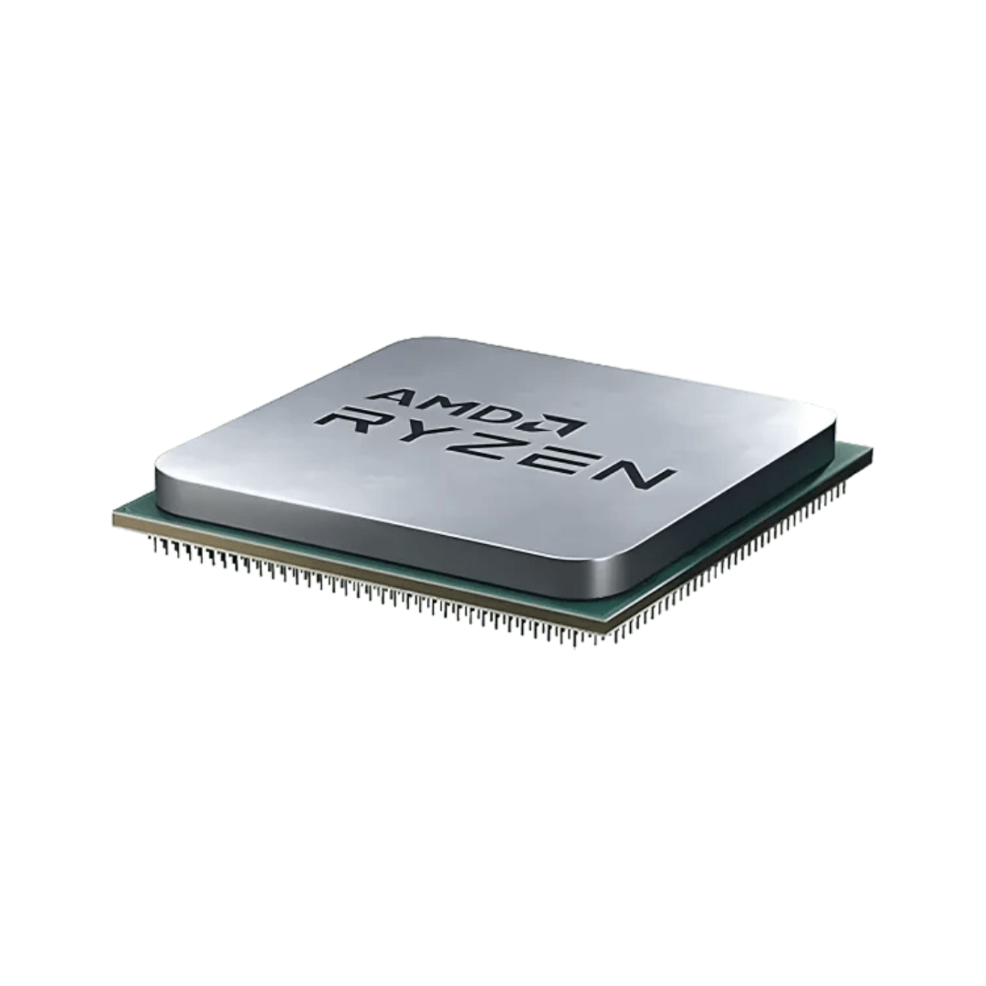 AMD Ryzen 5 5500 processor retail box showing the included AMD stock cooler