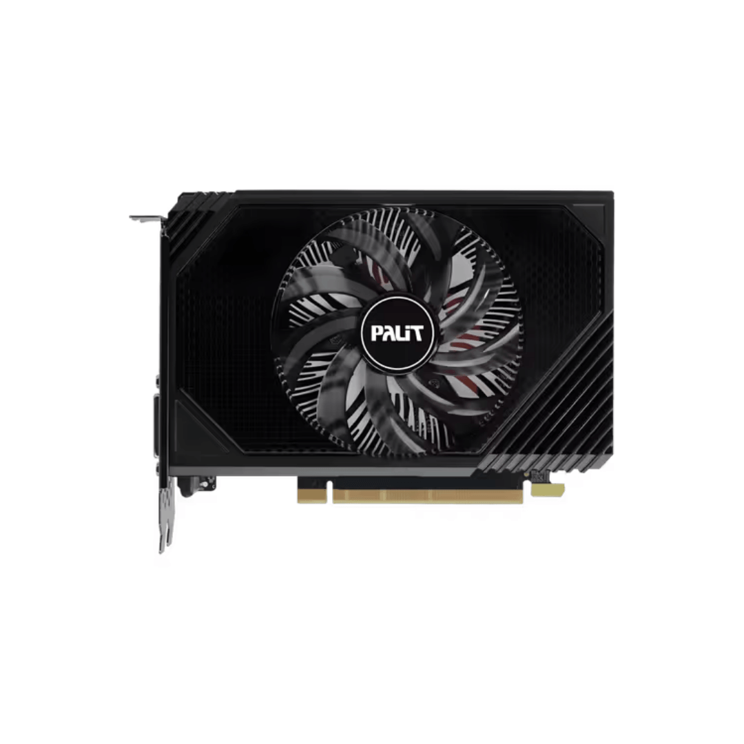 Palit RTX 3050 StormX graphics card with compact cooling