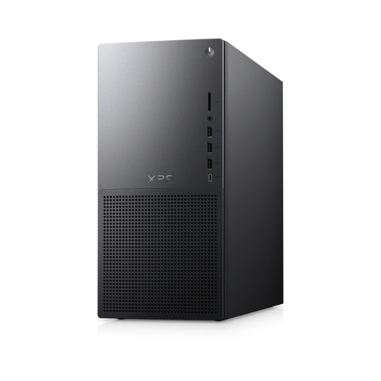 Side profile of Dell XPS 8960 desktop PC tower