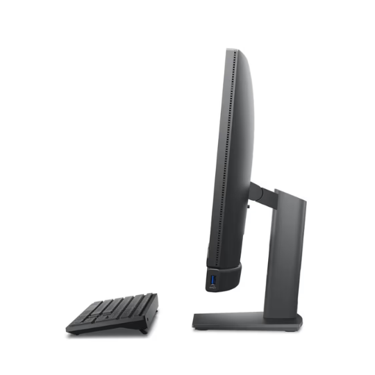 Side profile of Dell OptiPlex 7420 integrated desktop PC