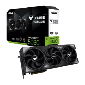 ASUS TUF Gaming GeForce RTX 5080 16GB GDDR7 OC Edition Graphics Card